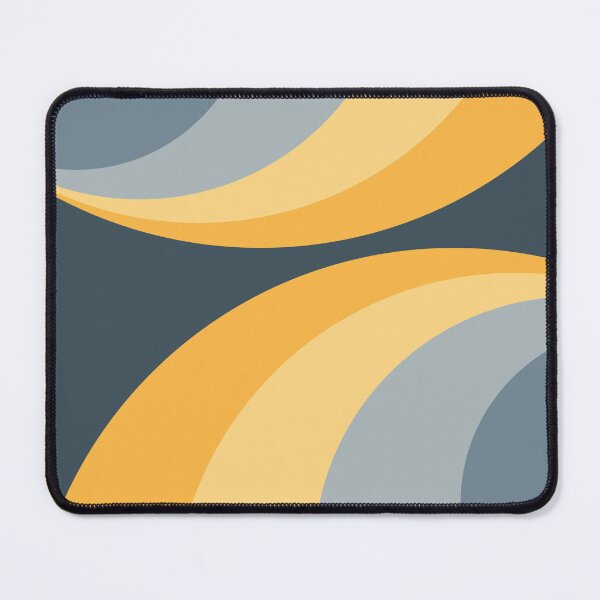 Item preview, Abstract multicolored retro style curves designed and sold by BattaAnastasia.