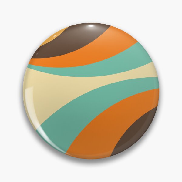 Item preview, Abstract multicolored retro style curves designed and sold by BattaAnastasia.