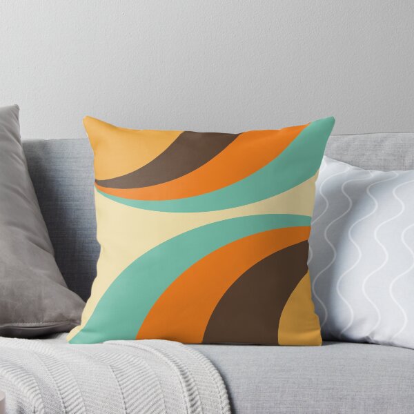 Item preview, Abstract multicolored retro style curves designed and sold by BattaAnastasia.