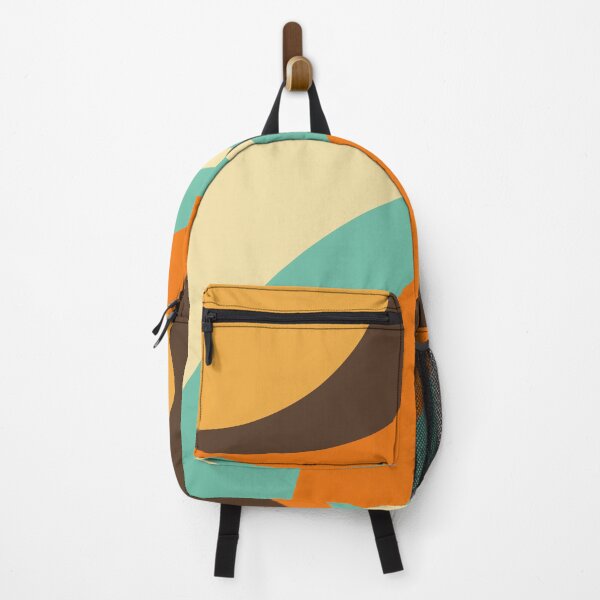 Item preview, Abstract multicolored retro style curves designed and sold by BattaAnastasia.