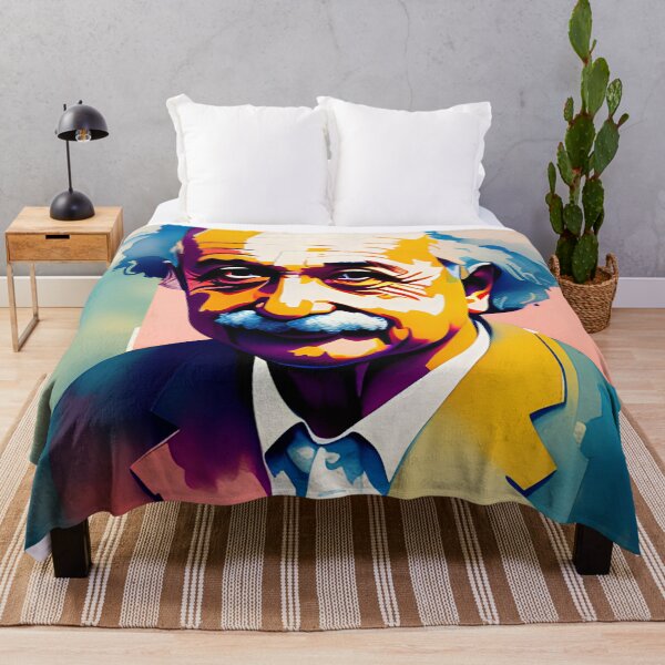 Item preview, Albert Einstein Art: Watercolor 3 designed and sold by OutofFocusShop.
