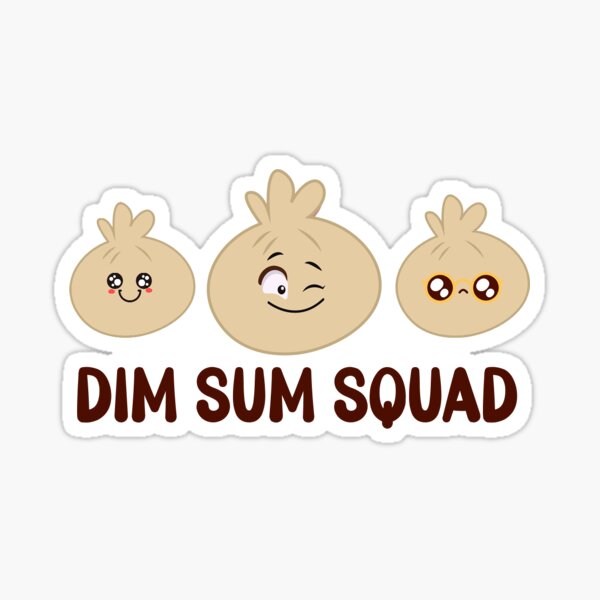 Dim Sum/Yum Cha Vinyl Sticker Set - Shop Ni De Mama Stickers