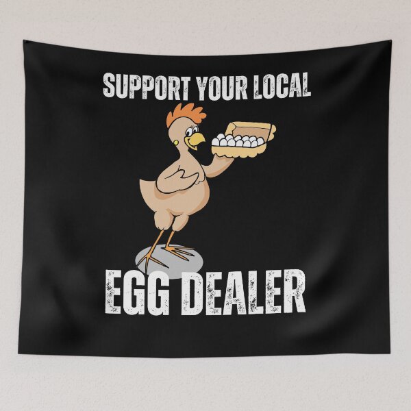 Item preview, Support Your Local Egg Dealer Farmer Farm Chicken Egg  designed and sold by vensoos.