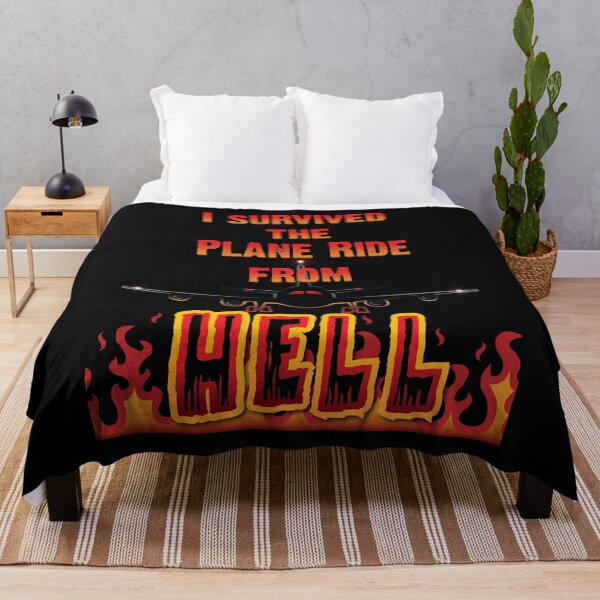 Item preview,  I Survived the Plane Ride From Hell - Apparel designed and sold by LatinSaint.