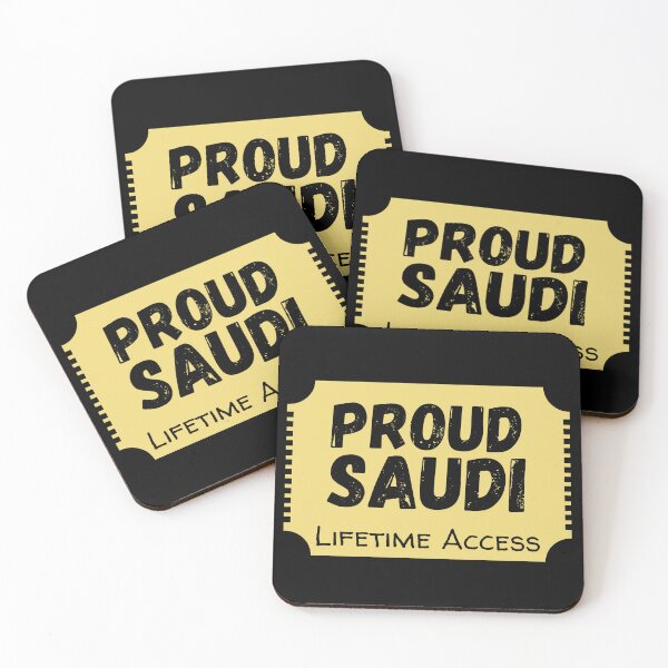 Item preview, Proud Saudi designed and sold by ArabicMerch.