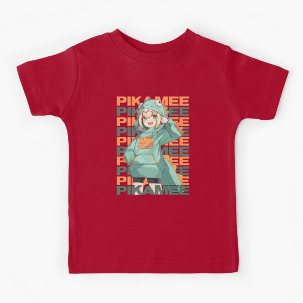 Amano Pikamee Anime Cute Funny Sticker Kids T-Shirt for Sale by
