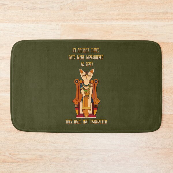 Item preview, In ancient times, cats were worshipped as gods (#04) designed and sold by SolidEarthArt.