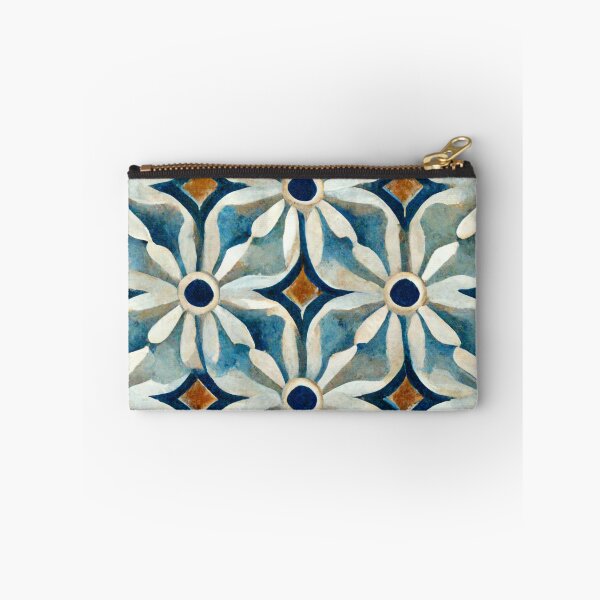 Item preview, Spanish tile Mediterranean tile style beach decor nautical design beach house summer house decor iPhone case dress tote bag  designed and sold by LunarSeaArt.