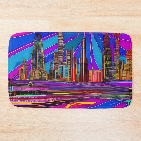 Item preview, An abstract representation of the city designed and sold by brandway.