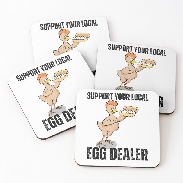 Item preview,  Support Your Local Egg Dealer Farmer Farm Chicken Egg  designed and sold by vensoos.