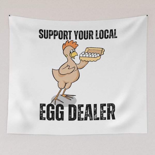Item preview,  Support Your Local Egg Dealer Farmer Farm Chicken Egg  designed and sold by vensoos.