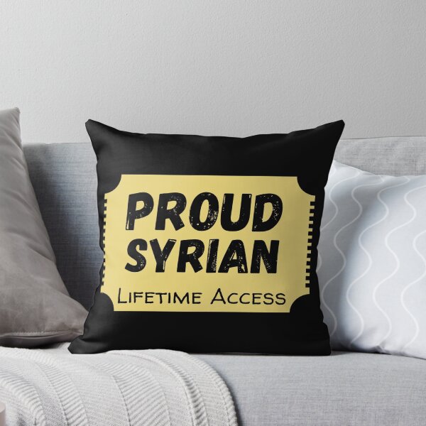 Artikelvorschau, Stolzer Syrer entworfen und verkauft von ArabicMerch.