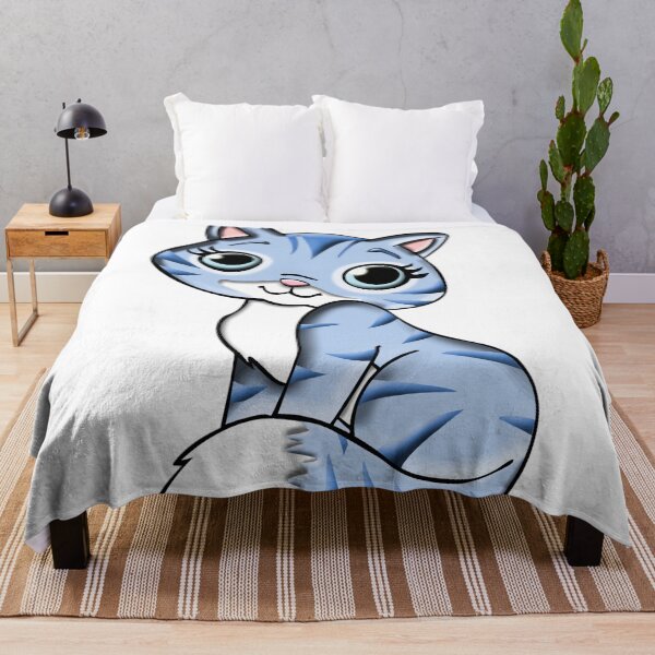 Item preview, Nice Blue Kitty Cat designed and sold by Gile-Shop.