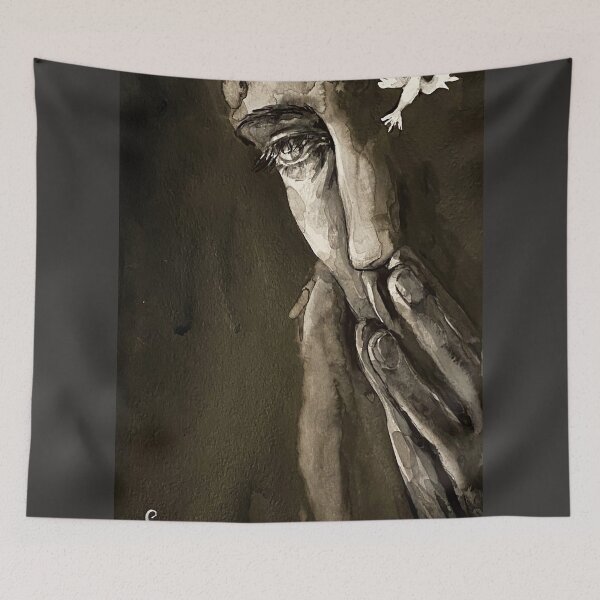 Item preview, A picture of sadness. Heavy thoughts, perhaps regrets. designed and sold by Elena Reutova.