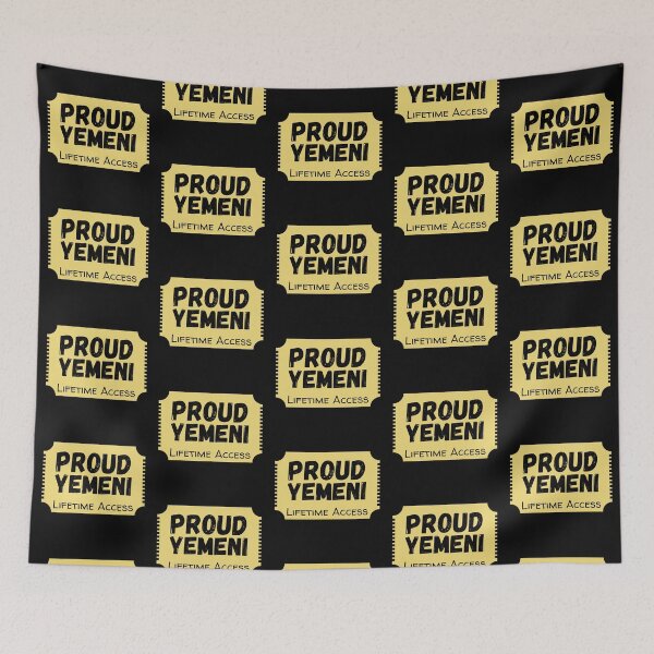 Item preview, Proud Yemeni designed and sold by ArabicMerch.