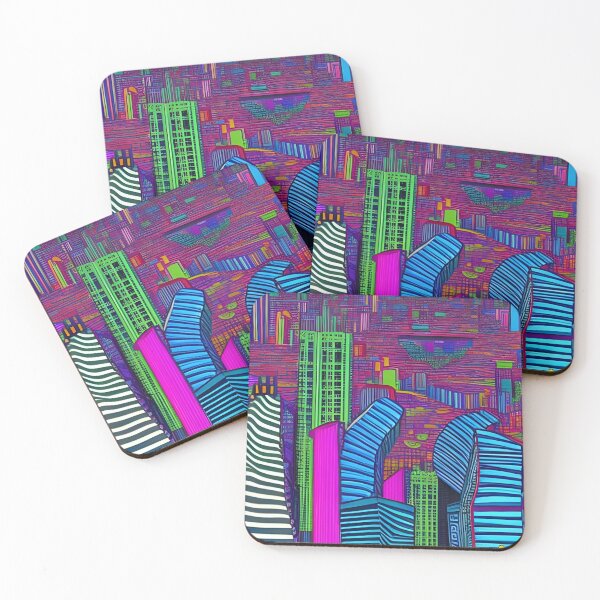 Item preview, A city in the abstract designed and sold by brandway.