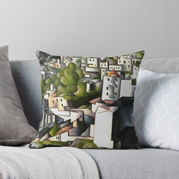 Item preview, Abandoned Houses Of Kayakoy Abstract Art designed and sold by taiche.