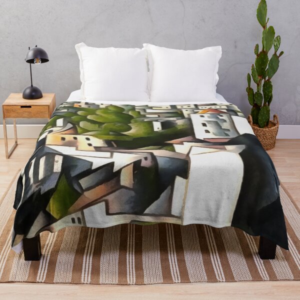 Item preview, Abandoned Houses Of Kayakoy Abstract Art designed and sold by taiche.