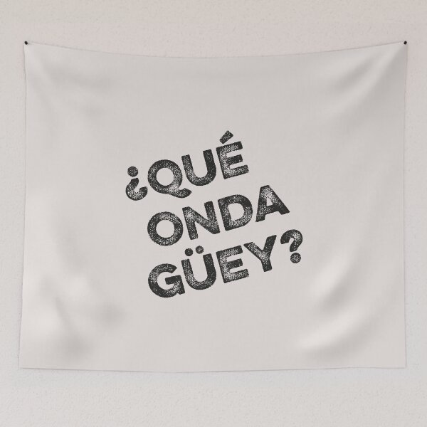 Item preview, Latino community funny gifts. "¿Qué onda güey?" (What's up dude?). designed and sold by paulo silveira.