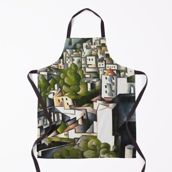 Item preview, Abandoned Houses Of Kayakoy Abstract Art designed and sold by taiche.