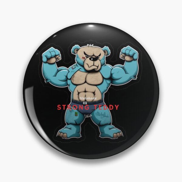 Item preview, The bodybuilder teddy designed and sold by Futurartia.