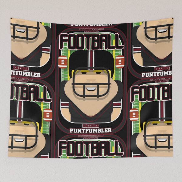 Item preview, American Football Black and Maroon - Enzone Puntfumbler - Sven version designed and sold by boxedspaper.