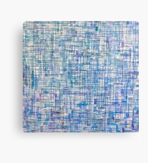 Blue Drip Canvas Print