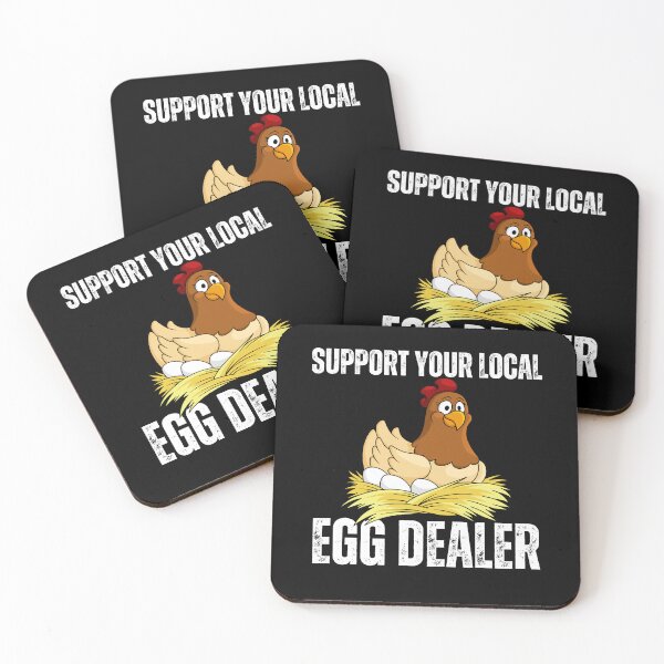 Item preview,  Support Your Local Egg Dealer Farmer Farm Chicken Egg  designed and sold by vensoos.