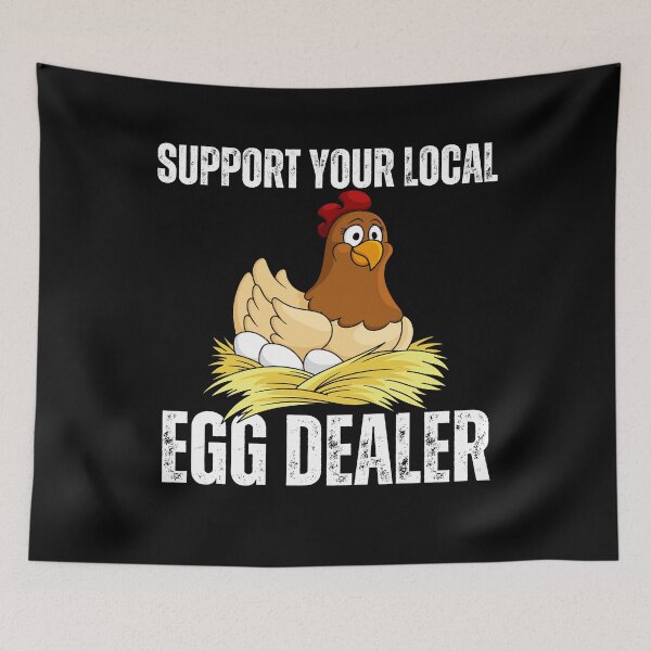 Item preview,  Support Your Local Egg Dealer Farmer Farm Chicken Egg  designed and sold by vensoos.