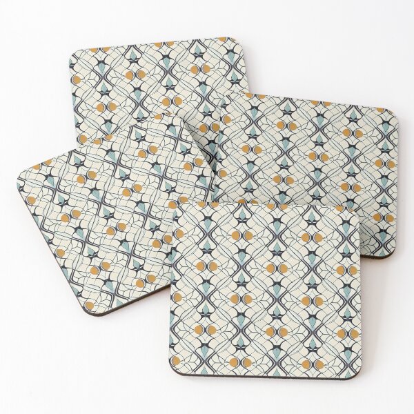 Item preview, Intricate Art Nouveau Abstract Vintage Pattern designed and sold by Fine Prints.