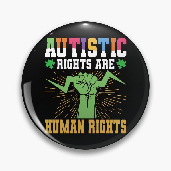 Item preview, World Autism Awareness Day, Autistic rights are human rights designed and sold by Tee Pox.