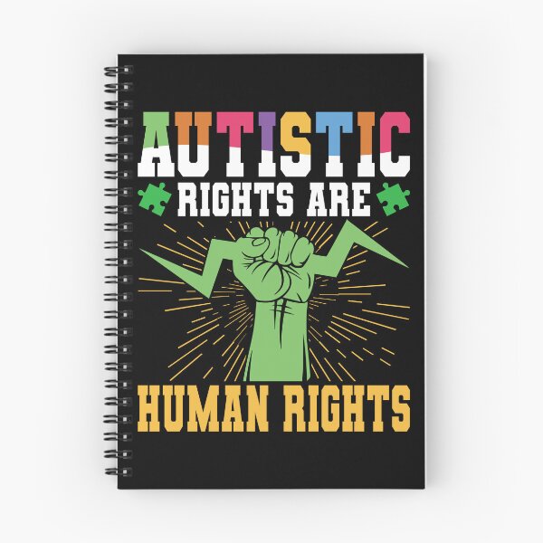 Item preview, World Autism Awareness Day, Autistic rights are human rights designed and sold by Tee Pox.