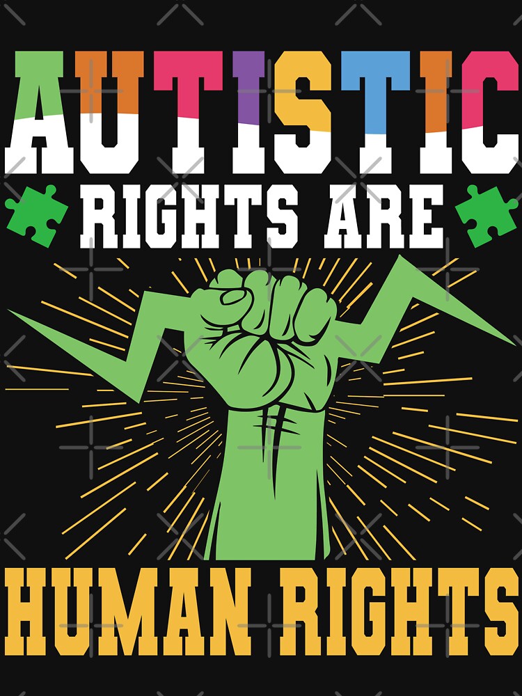 Disover World Autism Awareness Day, Autistic rights are human rights | Essential T-Shirt 