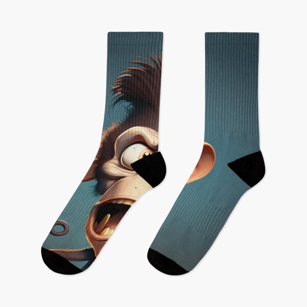 Item preview, cartoon monkey designed and sold by madeinfrance1.