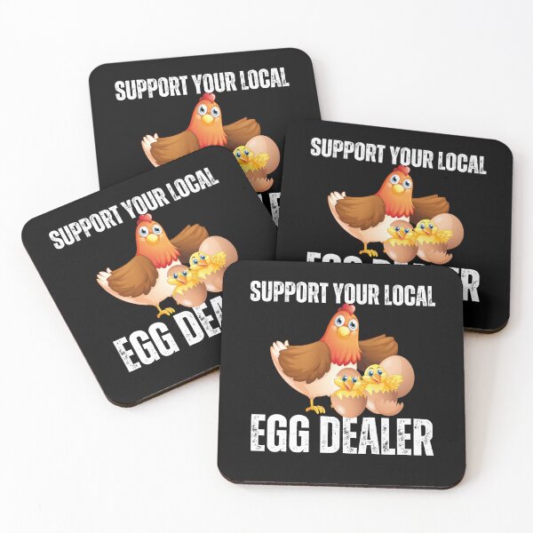 Item preview,   Support Your Local Egg Dealer Farmer Farm Chicken Egg  designed and sold by vensoos.