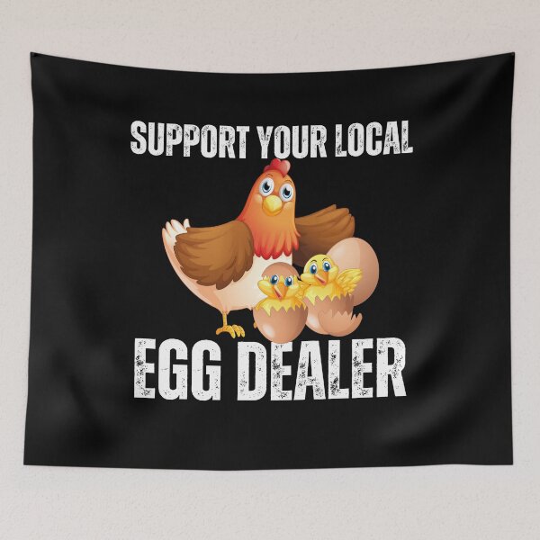 Item preview,   Support Your Local Egg Dealer Farmer Farm Chicken Egg  designed and sold by vensoos.