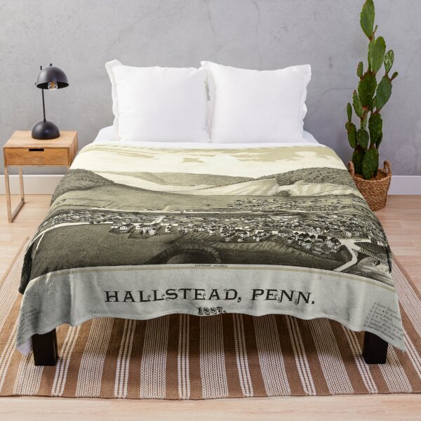 Item preview, Hallstead, Pennsylvania (1887) designed and sold by allhistory.