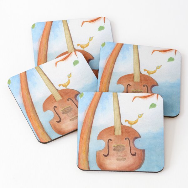 Item preview, A Bird in a Cello Looking at a Leaf designed and sold by Josep  Mestres.