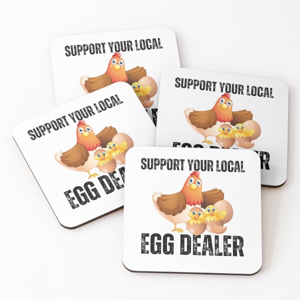 Item preview,  Support Your Local Egg Dealer Farmer Farm Chicken Egg  designed and sold by vensoos.