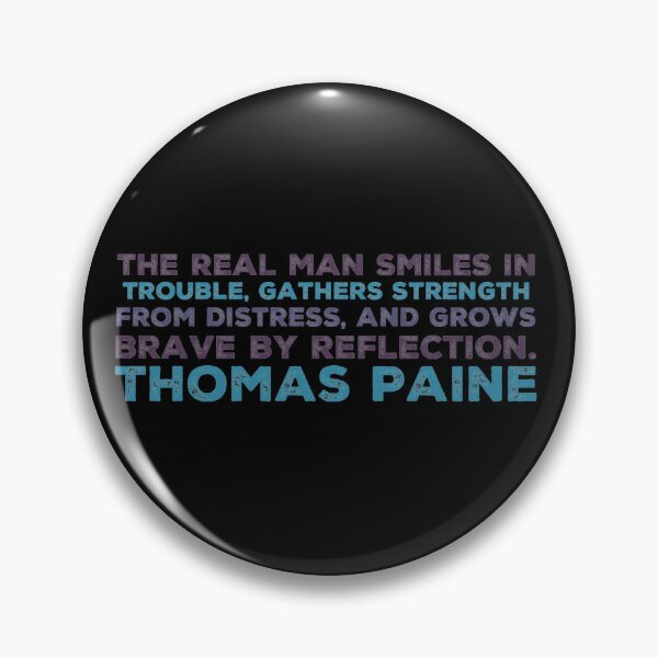 Item preview, The Real Man- Thomas Paine designed and sold by homesteadswag.