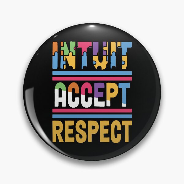 Item preview, World Autism Awareness Day, Intuit, Accept, respect designed and sold by Tee Pox.