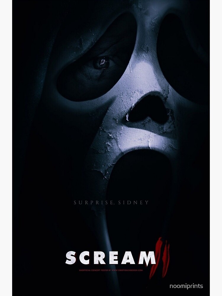 scream VI - scream 6 movie poster Poster for Sale by davidjones16598