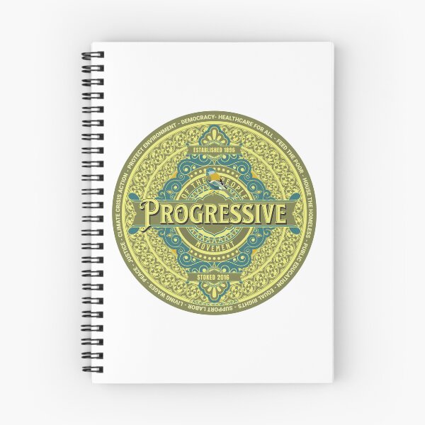 Item preview, PMD00599 Progressive Movement Designs green colored ornate graphic design shows you support progressive policy goals for progressive Democrats, progressive Independents and Bernie Sanders supporters designed and sold by ProgressiveLeft.