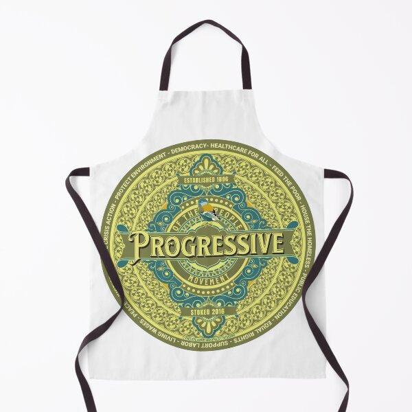Item preview, PMD00599 Progressive Movement Designs green colored ornate graphic design shows you support progressive policy goals for progressive Democrats, progressive Independents and Bernie Sanders supporters designed and sold by ProgressiveLeft.