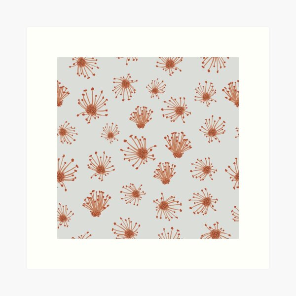 Item preview, pistils brick with pale gray background designed and sold by cezidesign.