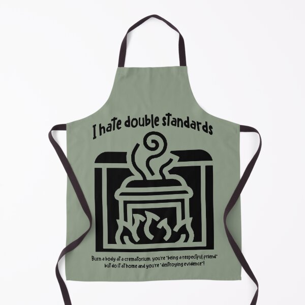 Item preview, I hate double standards ... (black) designed and sold by SolidEarthArt.