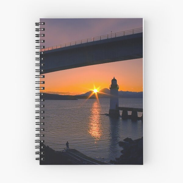Item preview,  Skye Bridge Lighthouse Sunset  Loch Alsh Scotland. designed and sold by PhotosEcosse.