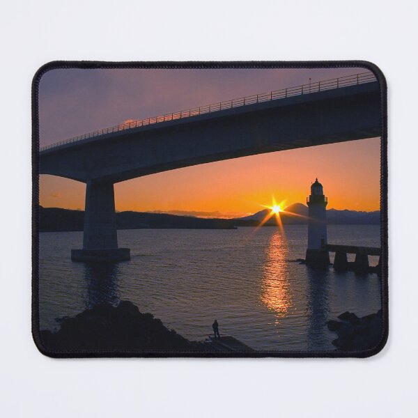 Item preview,  Skye Bridge Lighthouse Sunset  Loch Alsh Scotland. designed and sold by PhotosEcosse.