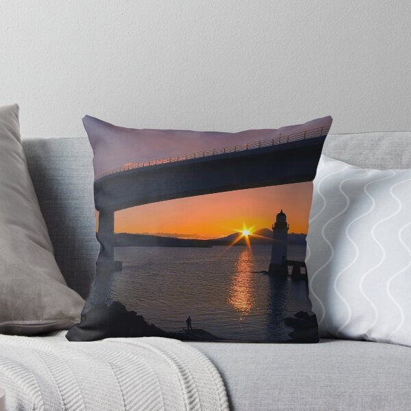 Item preview,  Skye Bridge Lighthouse Sunset  Loch Alsh Scotland. designed and sold by PhotosEcosse.