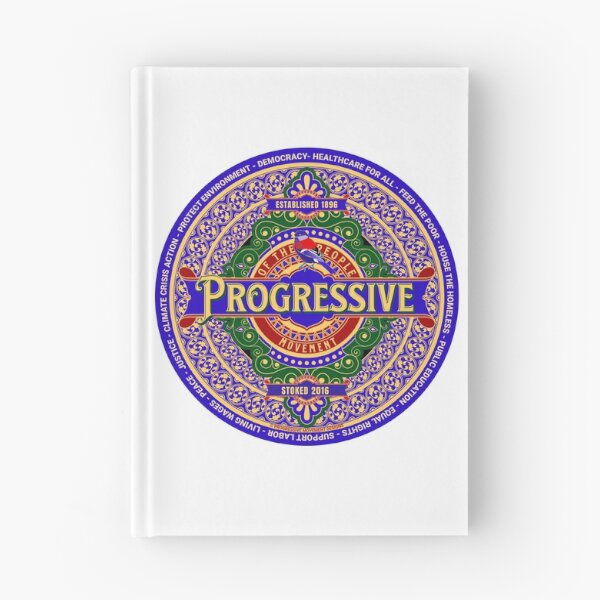 Aperçu de l'œuvre Le design graphique orné de couleur bleue de PMD00600 Progressive Movement Designs montre que vous soutenez les objectifs politiques progressistes des démocrates progressistes, des indépendants progressistes et des partisans de Bernie Sanders créée et vendue par ProgressiveLeft.